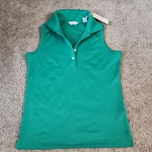 Callaway Vibrant Green Polo Top